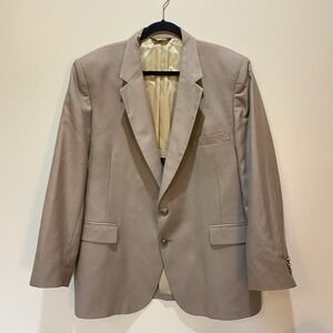Johnny Carson Sport‎ Coat Vintage Size 46L-See Measurement Pictures Made in USA